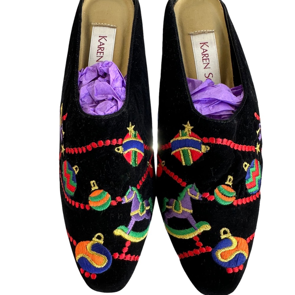 NWOT KAREN SCOTT CHRISTMAS SLIDES